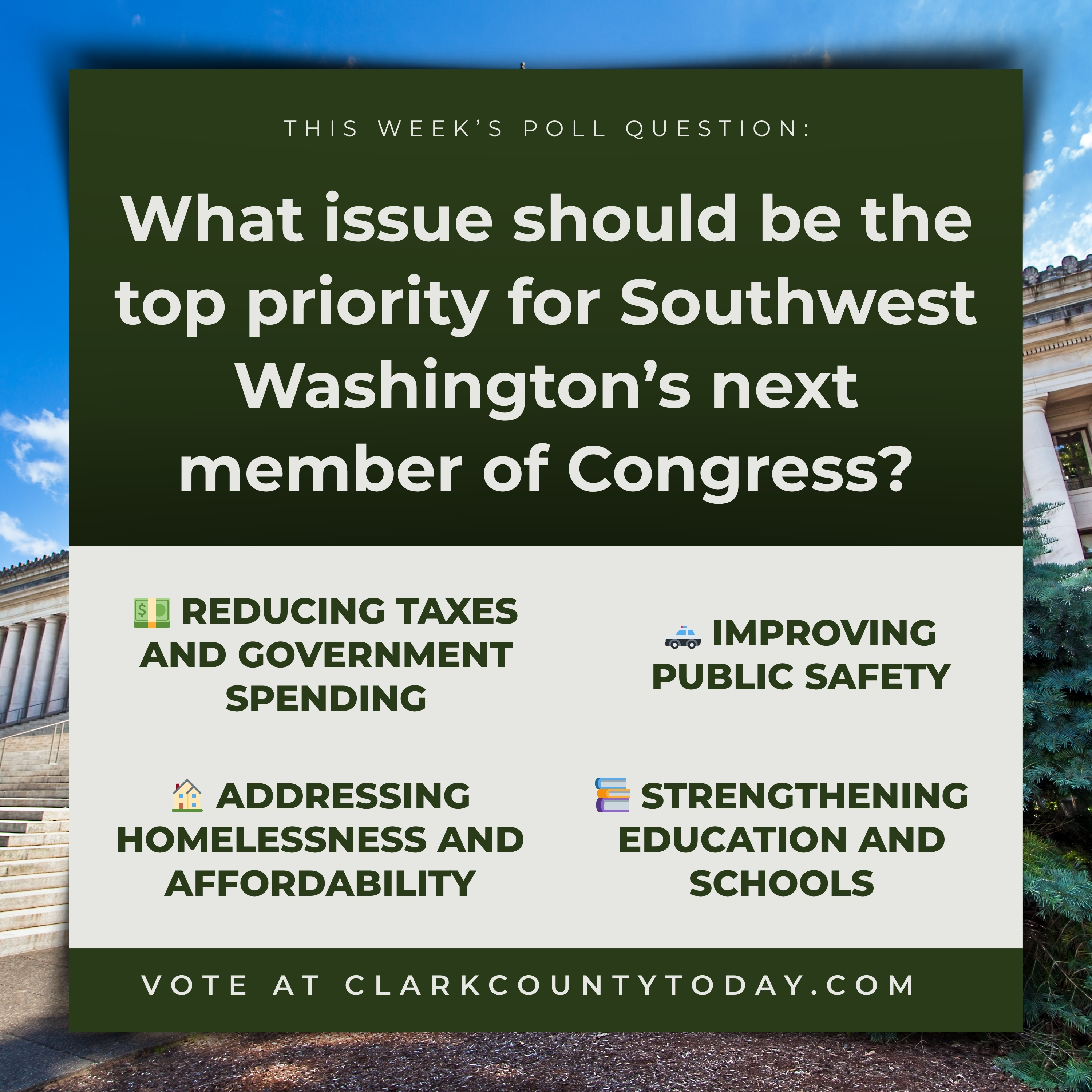 SW Washington's Next Congress Member: What Matters Most?
